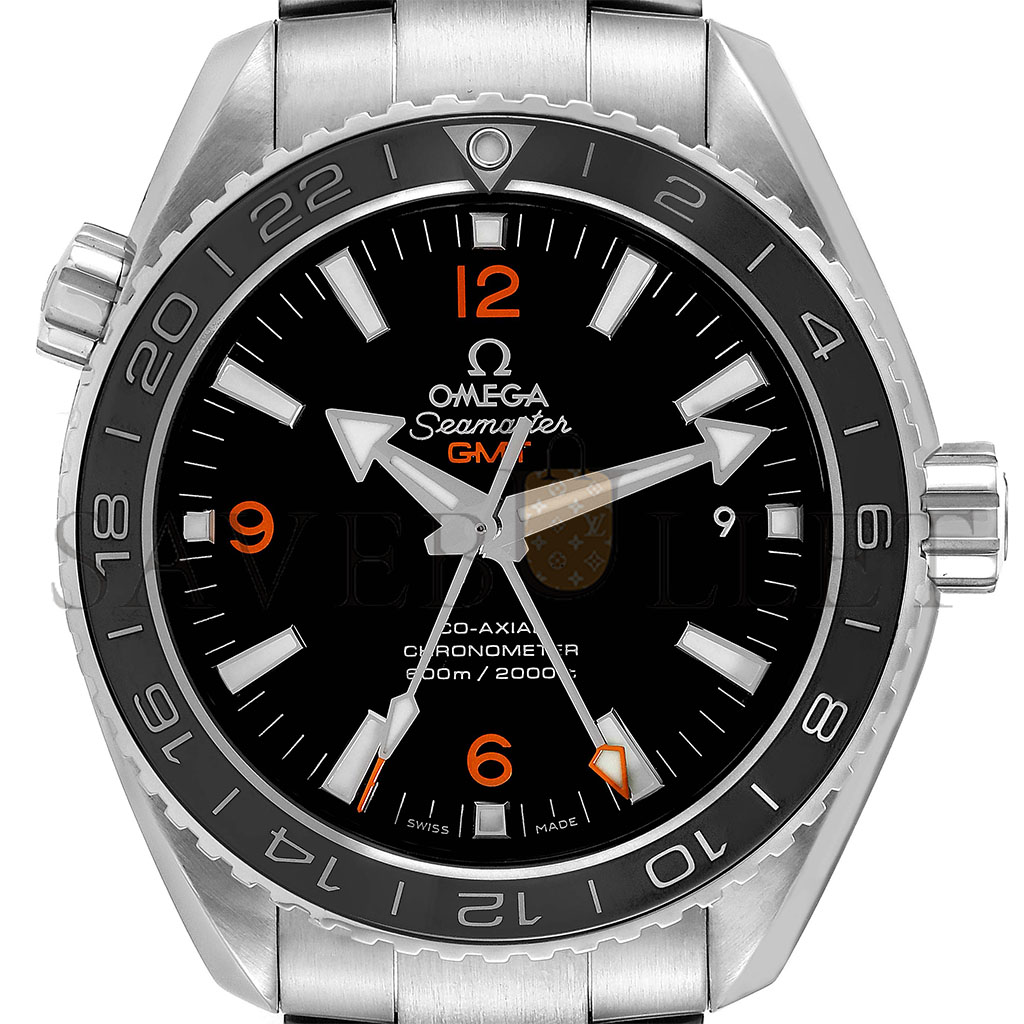 OMEGA SEAMASTER PLANET OCEAN GMT 600M WATCH 232.30.44.22.01.002